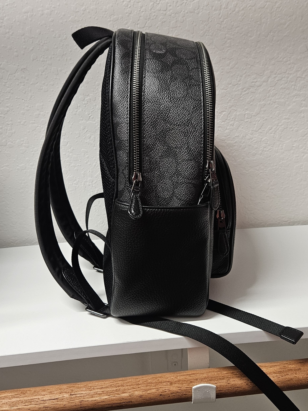 Court Backpack In Signature Canvas - Picture 4 of 7